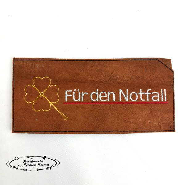 Schkohülle >Für den Notfall<
