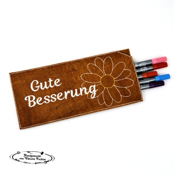 Schokohülle >Gute Besserung<