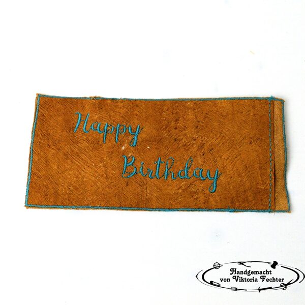Schokohülle >Happy Birthday<